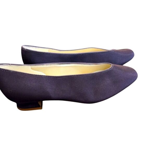 Vintage Satin‎ Elegant Purple Bridesmaid Prom Women's Kitten Heels Size 9 - Picture 1 of 9